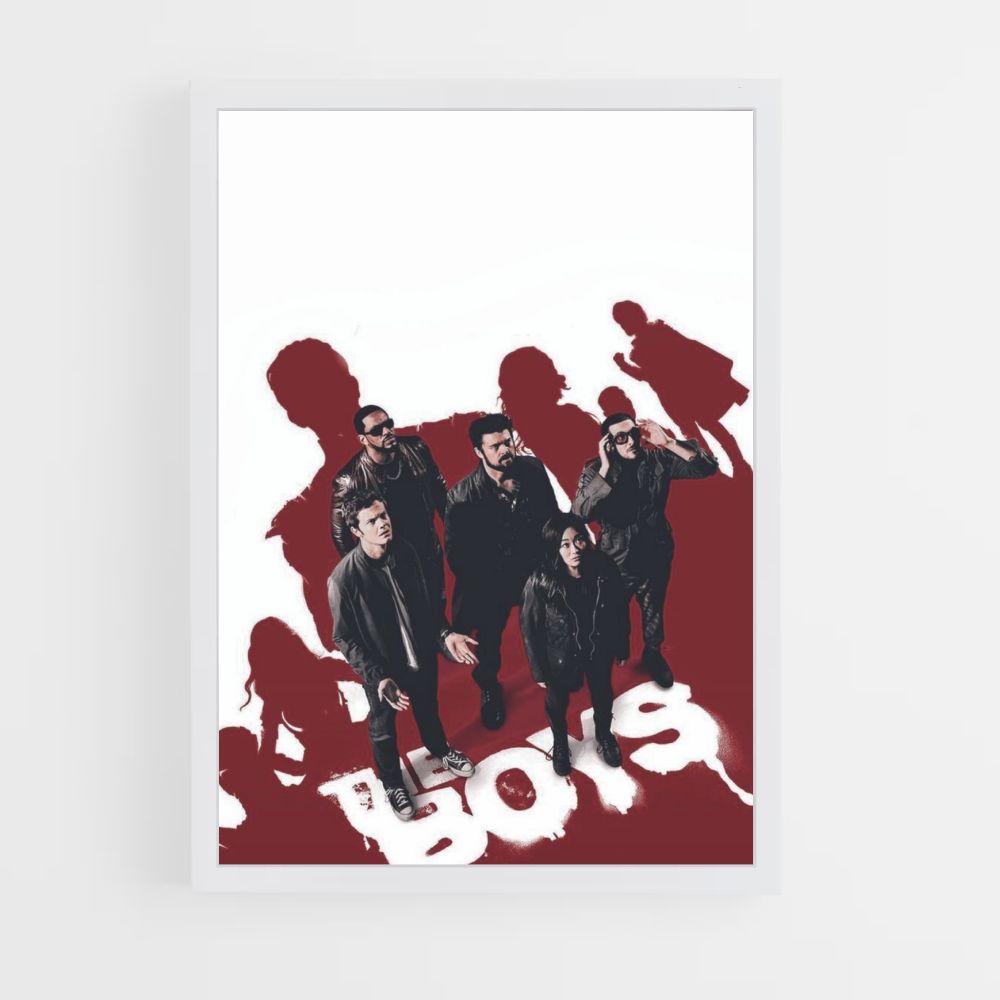 Poster Rouge The Boys