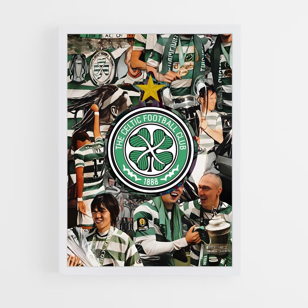 the-celtic-fc-11 cadre Blanc