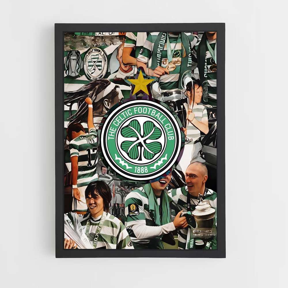 the-celtic-fc-11 cadre Noir