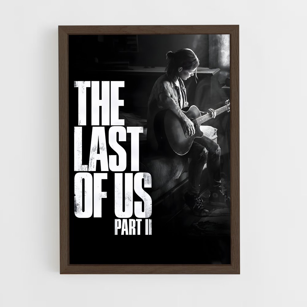the-last-of-us-18 cadre Bois foncé