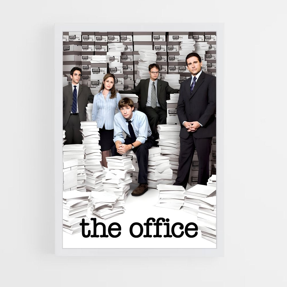 the-office-4 cadre Blanc