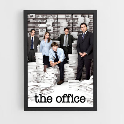 the-office-4 cadre Noir