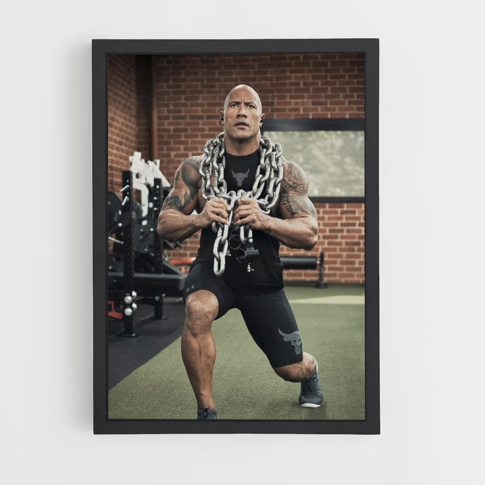 Poster The Rock Chaine