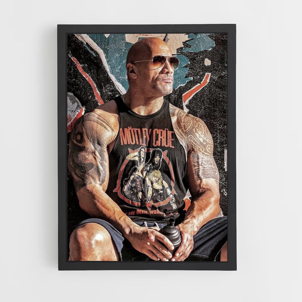 Poster Dwayne Johnson Biceps