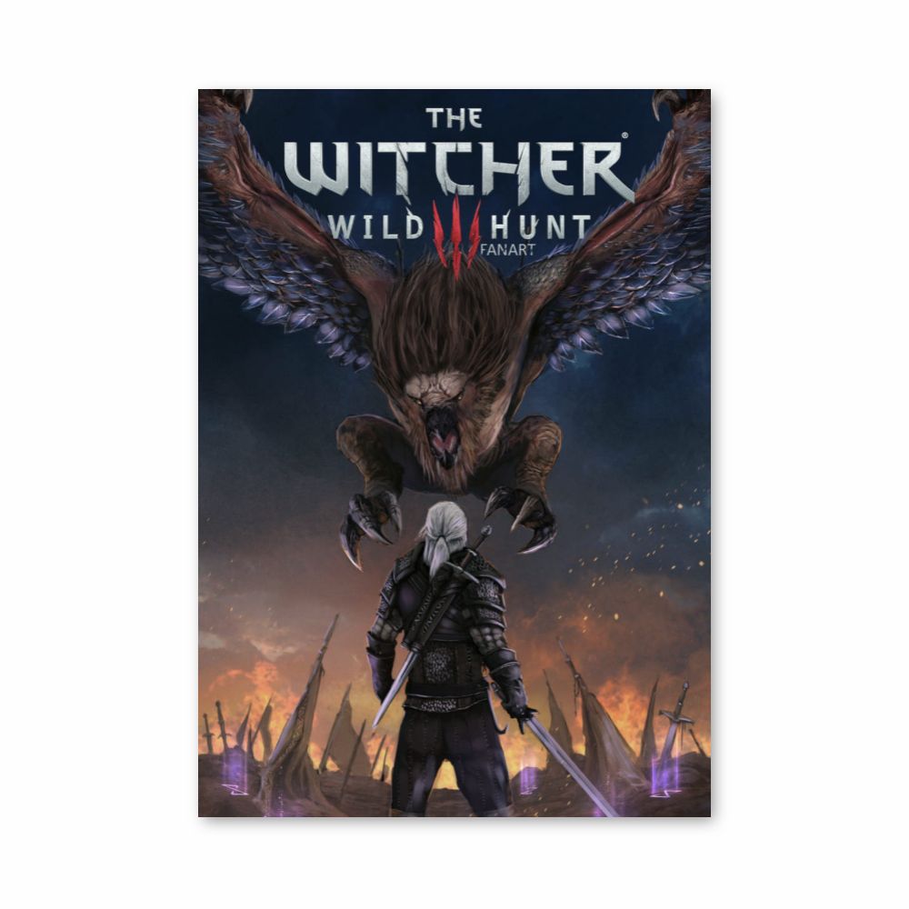 Poster The Witcher Monstre