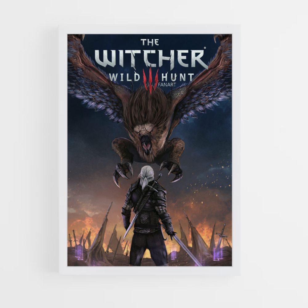 Poster The Witcher Monstre