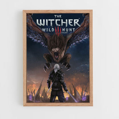 Poster The Witcher Monstre