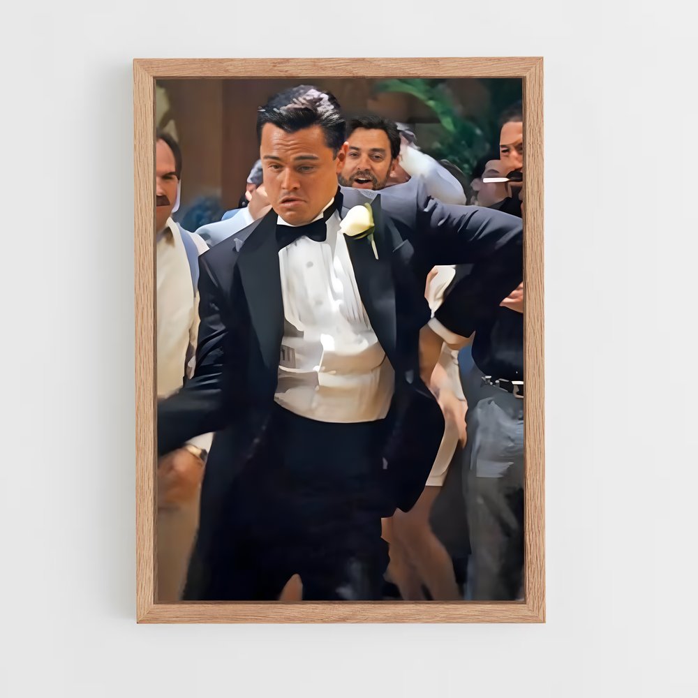 the-wolf-of-wall-street-2 cadre Bois clair
