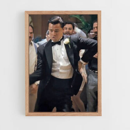 Poster Jordan Belfort Dance