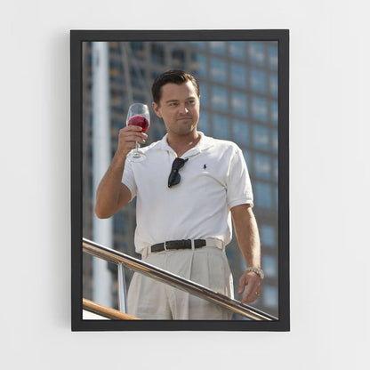 Poster Jordan Belfort Yacht