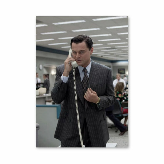 Poster Loup de Wall Street