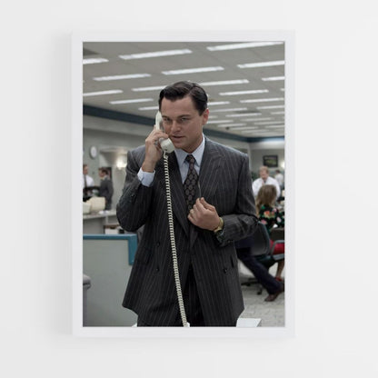 Poster Loup de Wall Street