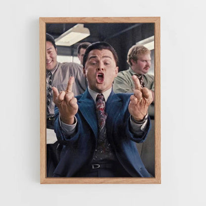 Poster Doigts Jordan Belfort