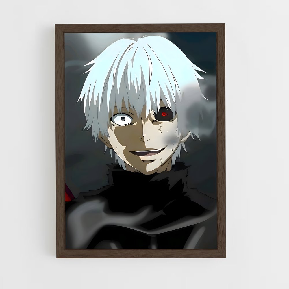 tokyo-ghoul-14 cadre Bois foncé