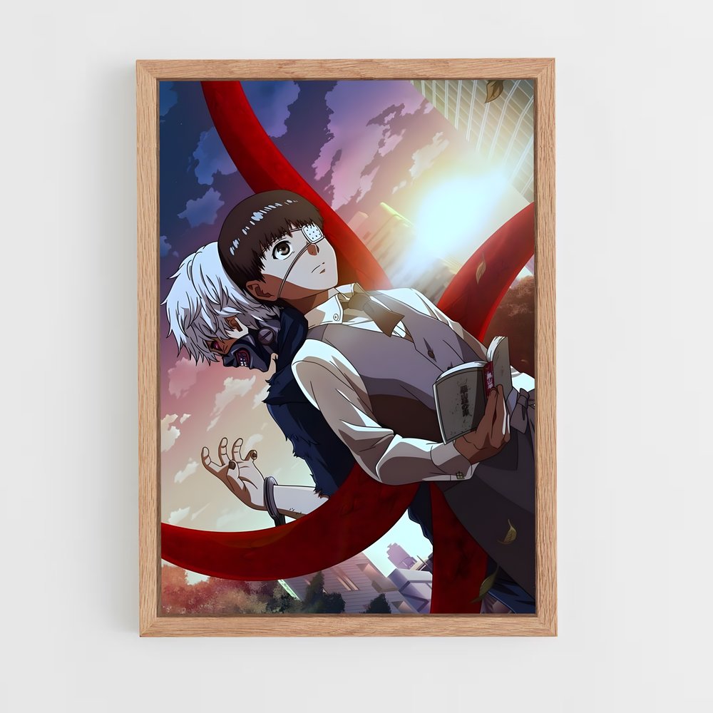 tokyo-ghoul-7 cadre Bois clair