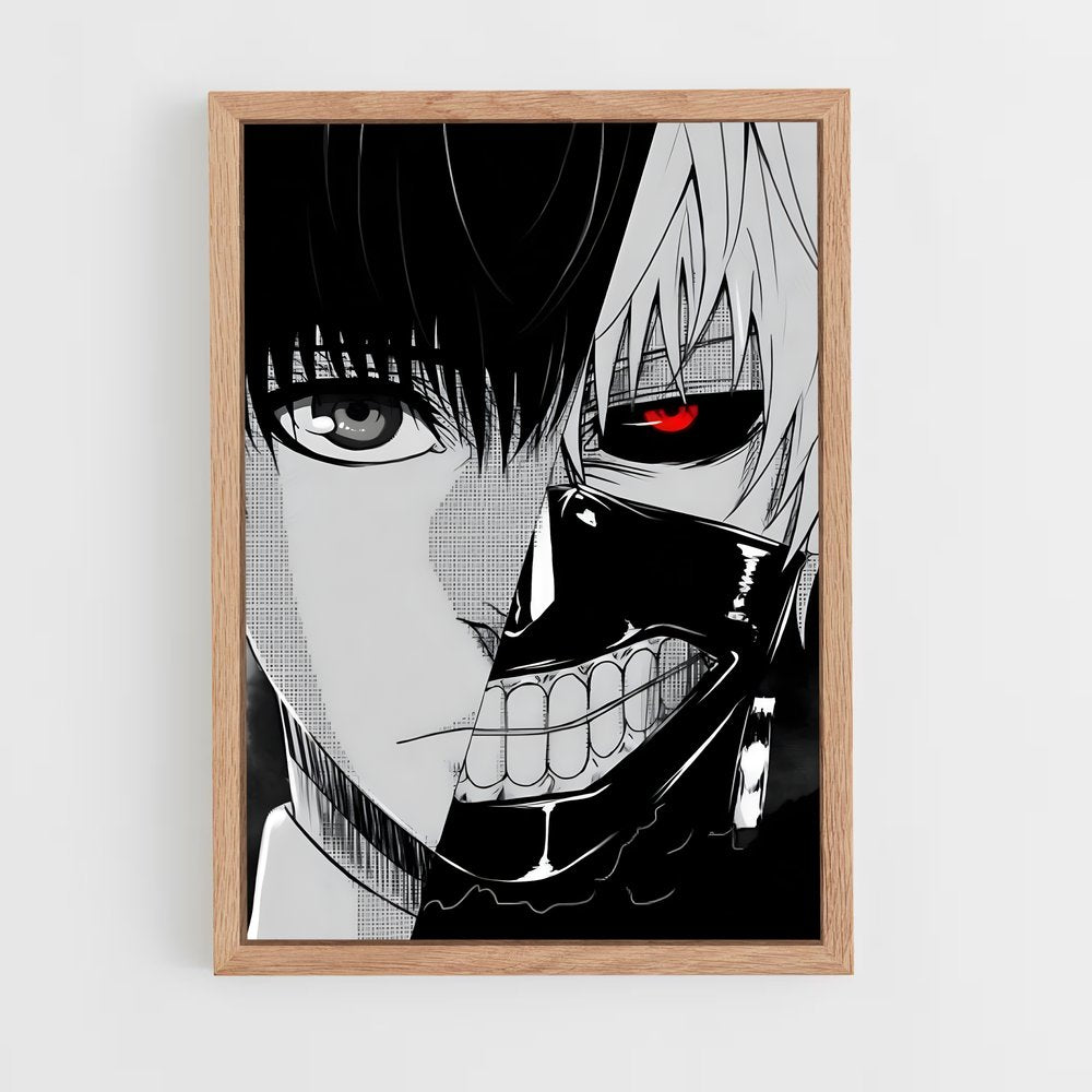 tokyo-ghoul-9 cadre Bois clair