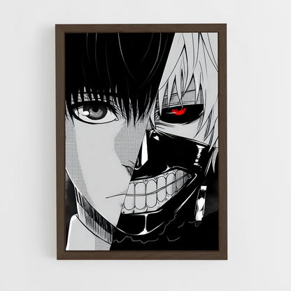 tokyo-ghoul-9 cadre Bois foncé