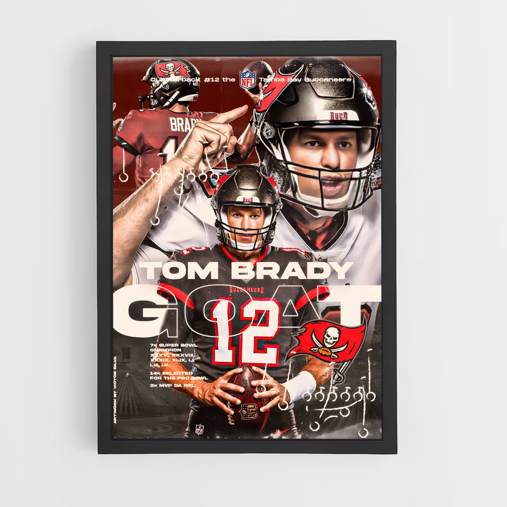 tom-brady-1 cadre Noir