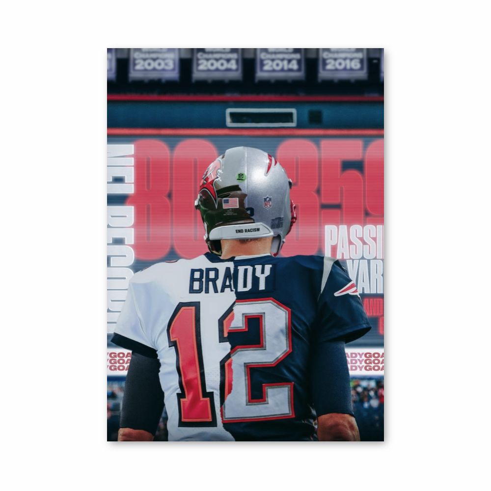 Poster Tom Brady 12