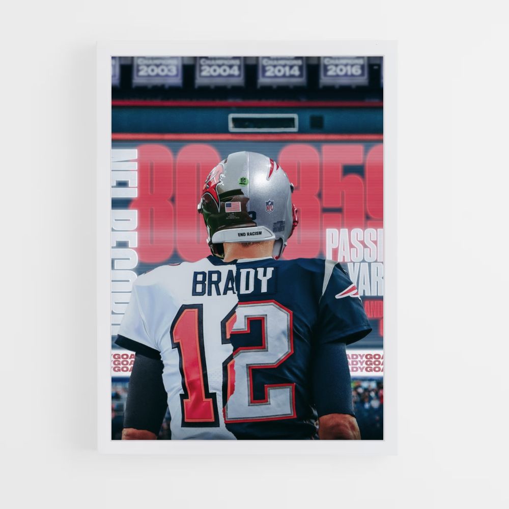 Poster Tom Brady 12