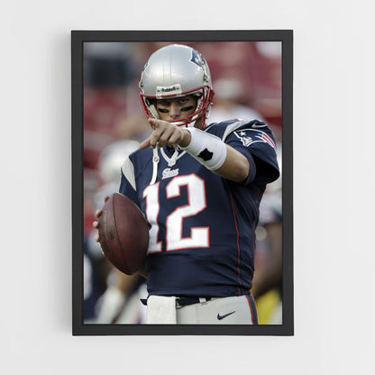 Poster Tom Brady Décision