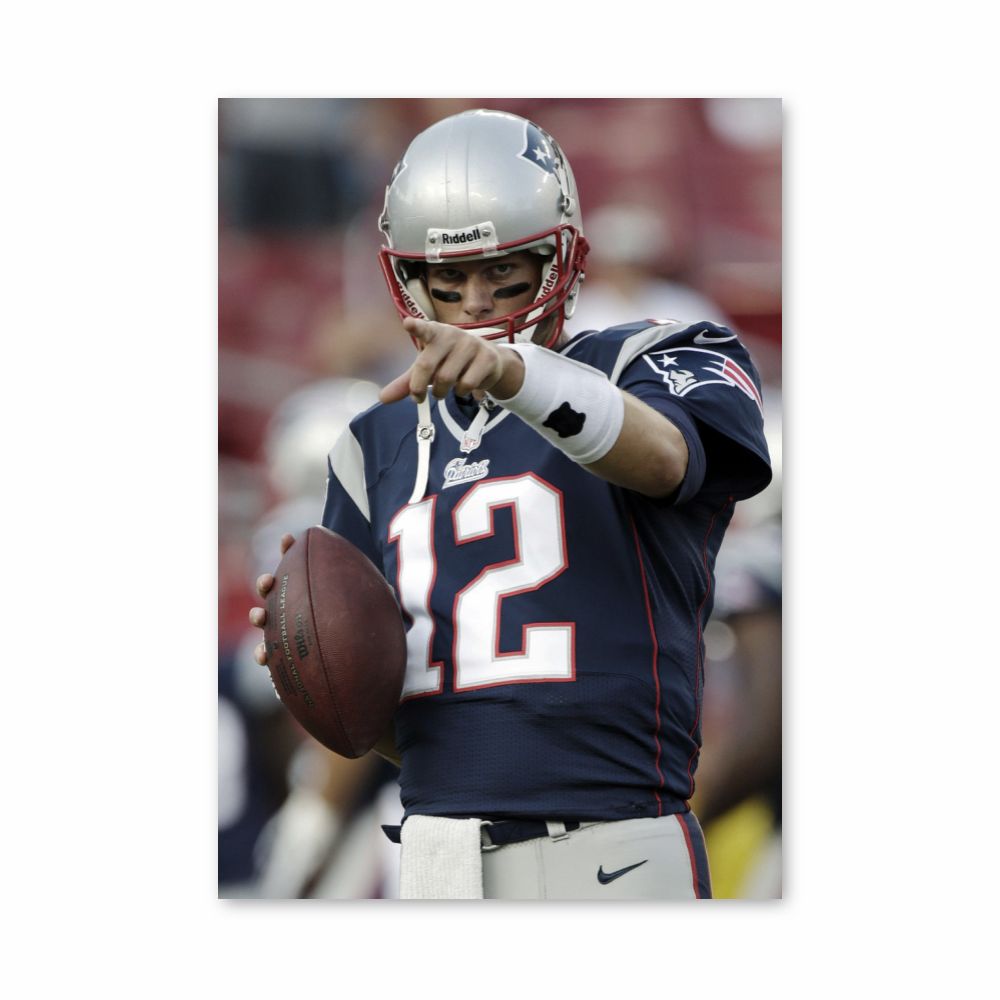 Poster Tom Brady Décision