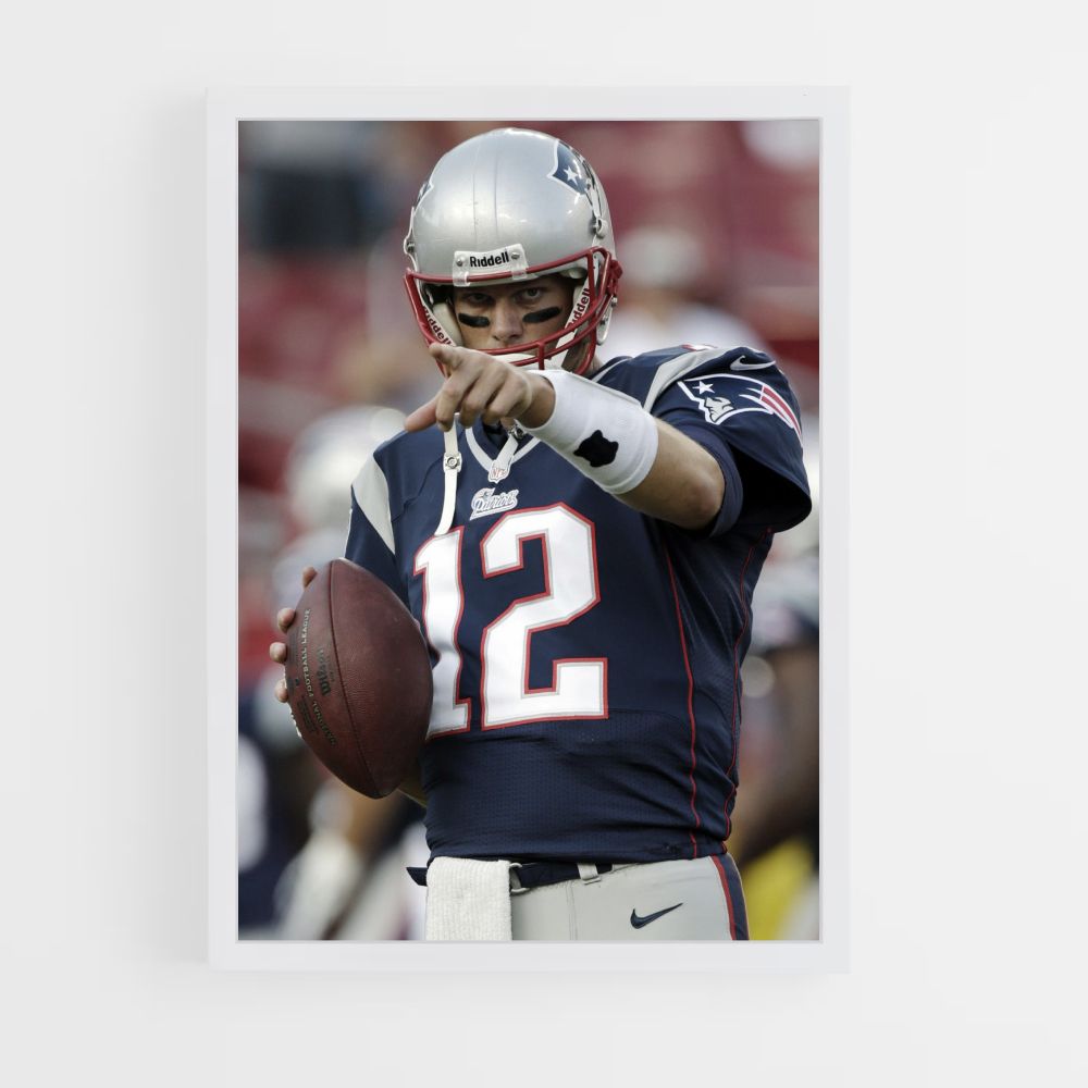 Poster Tom Brady Décision