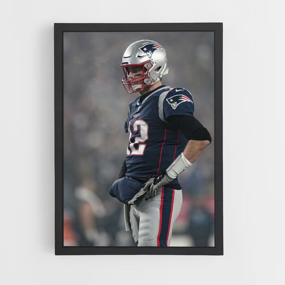 Poster Joueur Tom Brady