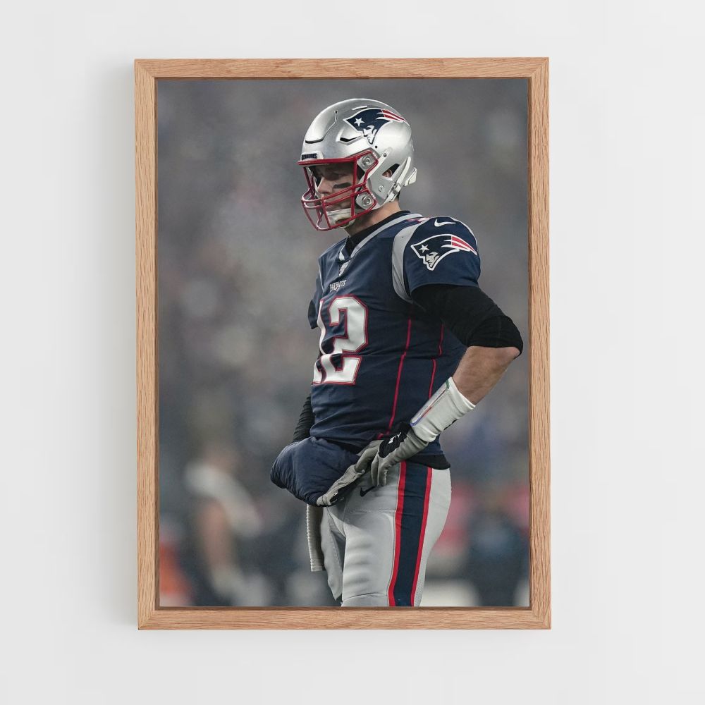 Poster Joueur Tom Brady