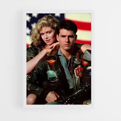 top-gun-12 cadre Blanc
