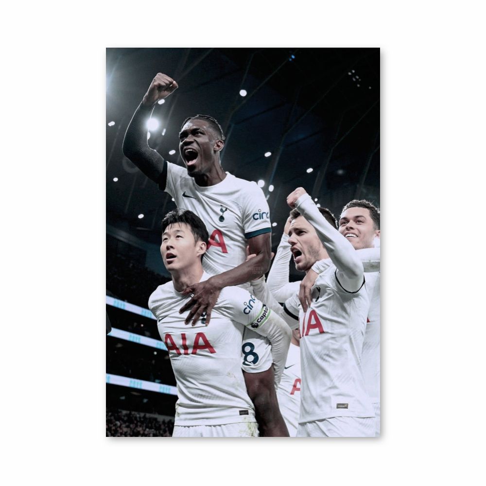 Poster Tottenham Victoire