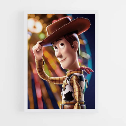 Poster Woody Chapeau