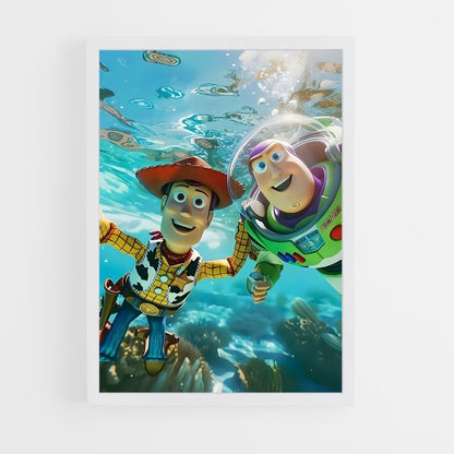 toy-story-11 cadre Blanc