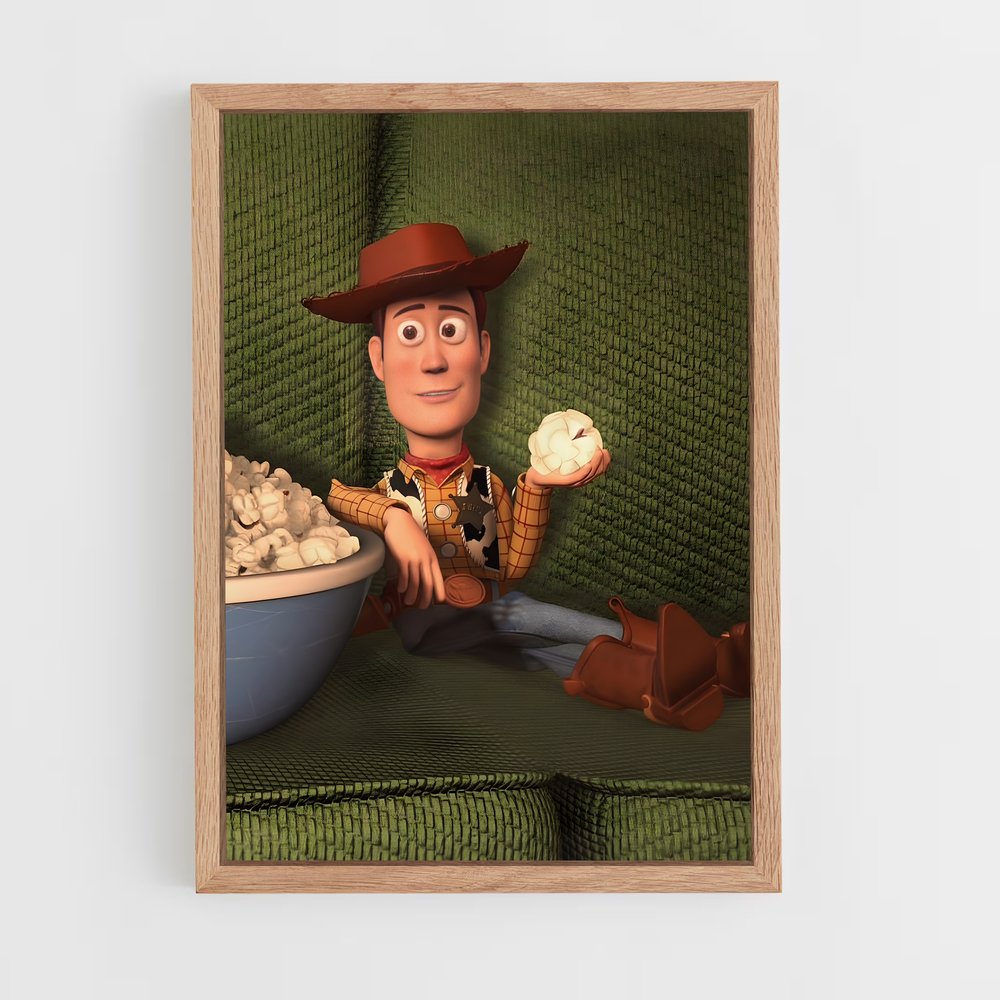 toy-story-5 cadre Bois clair