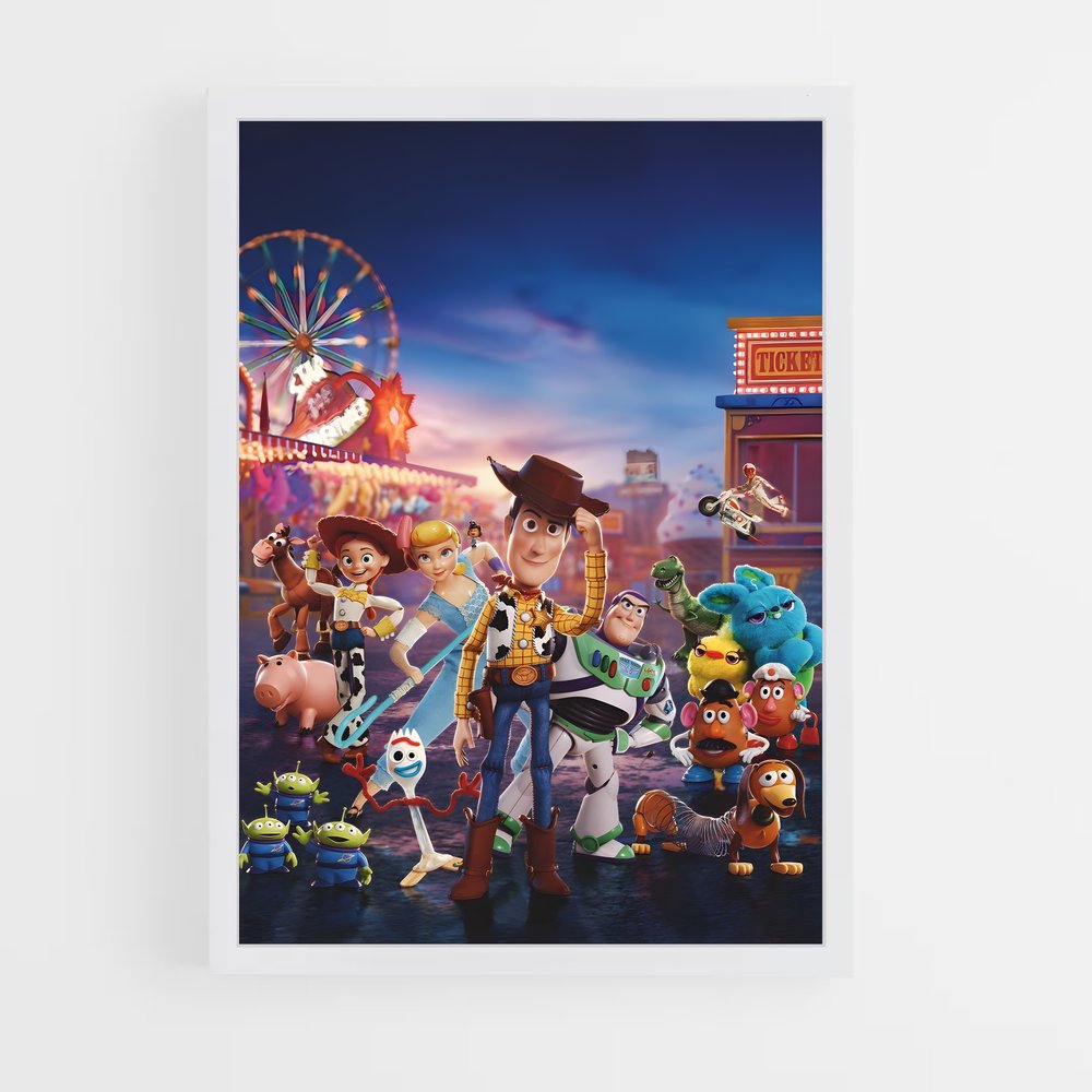 toy-story-8 cadre Blanc
