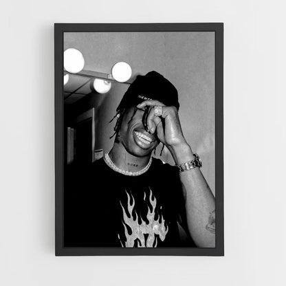 Poster Travis Scott Gris