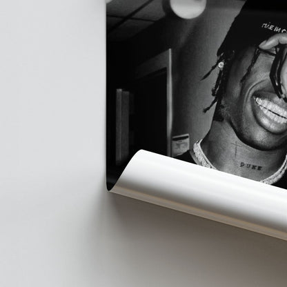 Poster Travis Scott Gris