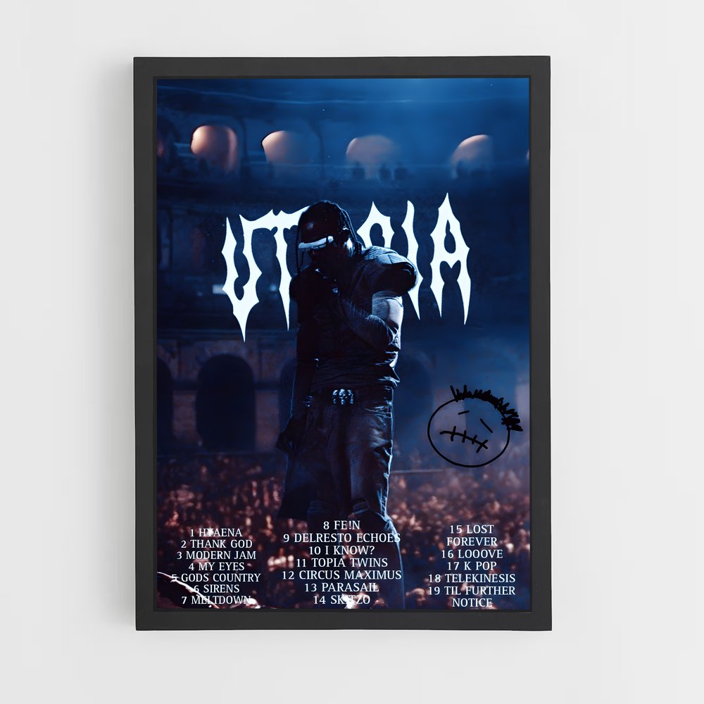 travis-scott-14 cadre Noir