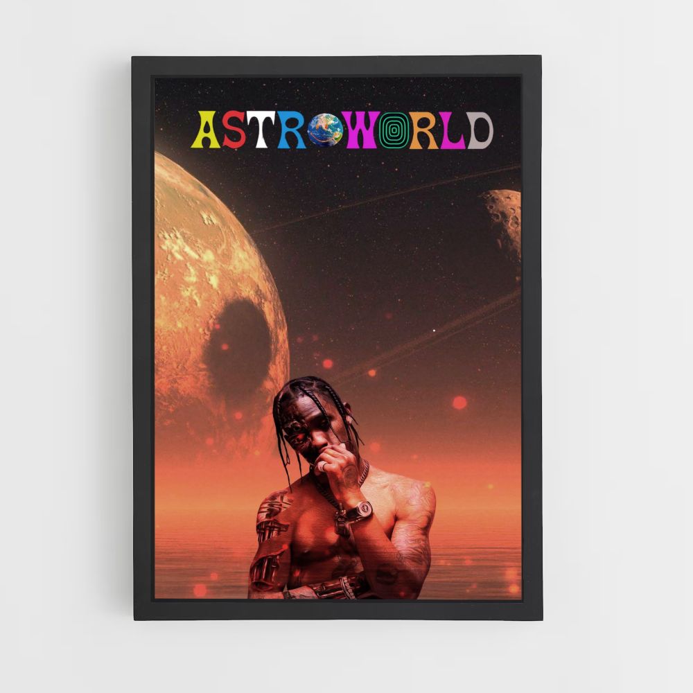 Poster Travis Scott Aesthetic