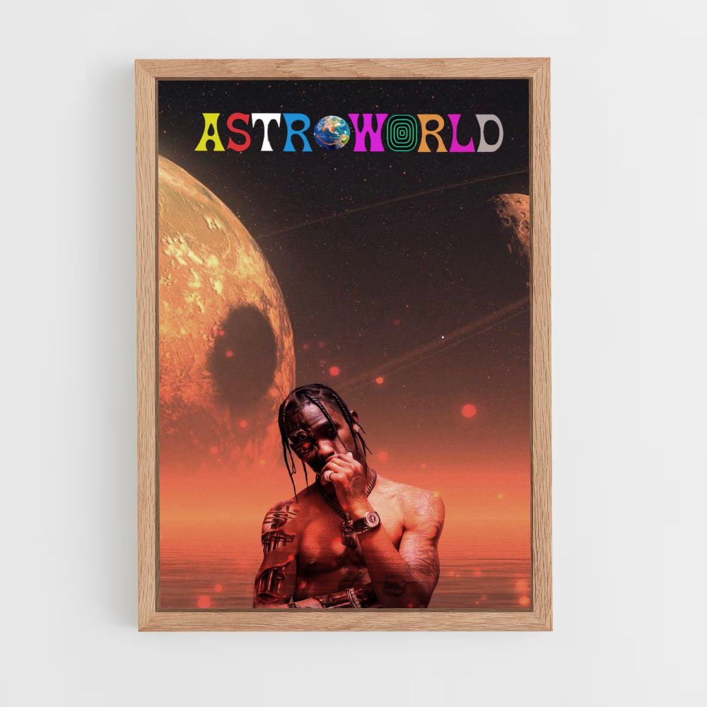 Poster Travis Scott Aesthetic