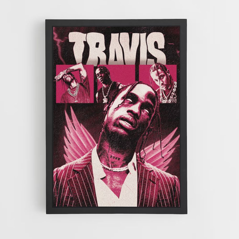 Poster Travis Rouge