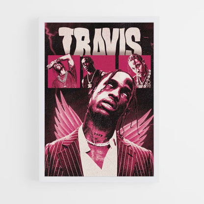 Poster Travis Rouge