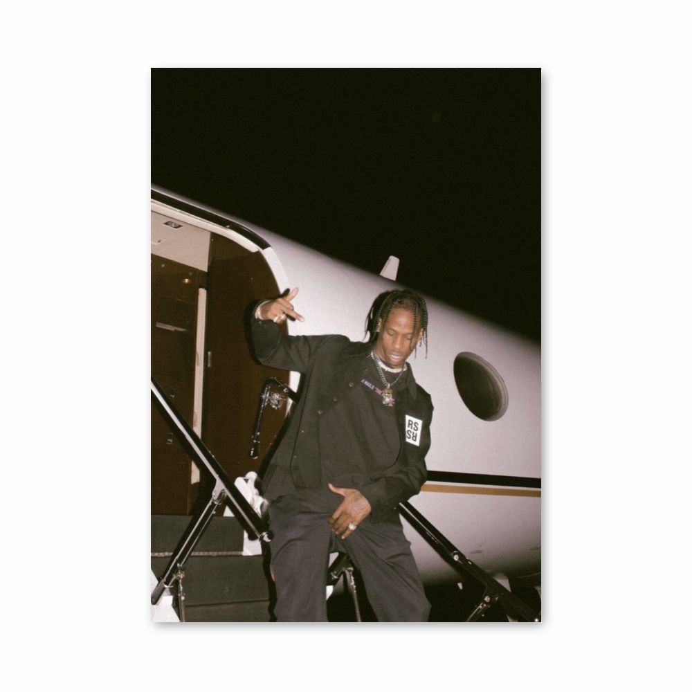 Poster Jet Privé Travis Scott