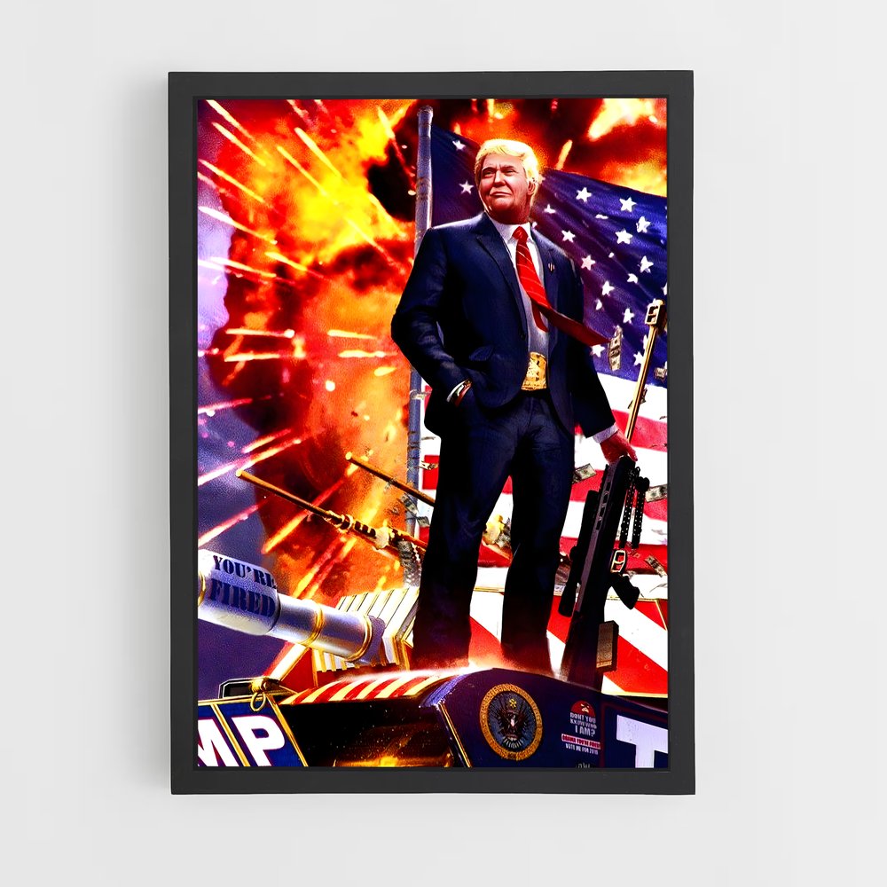 trump-1 cadre Noir