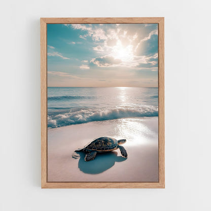 turtle-5 cadre Bois clair