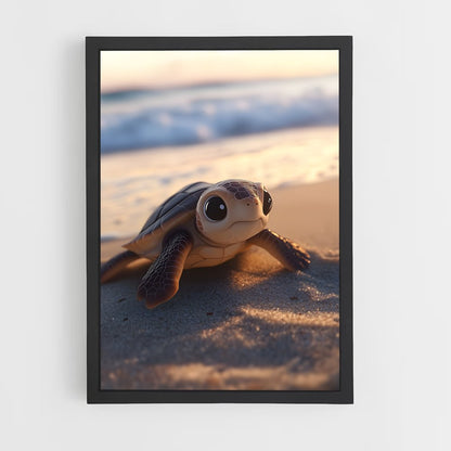 turtle-7 cadre Noir