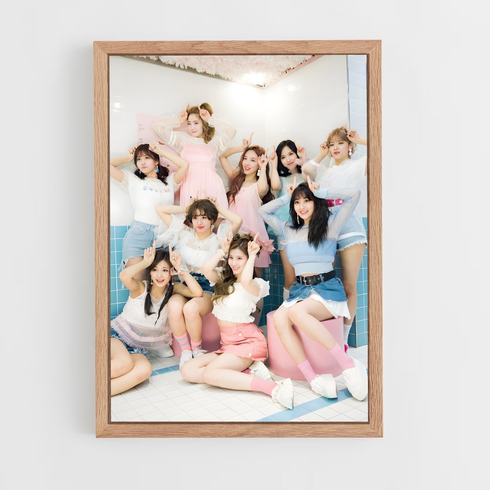 twice-1 cadre Bois clair