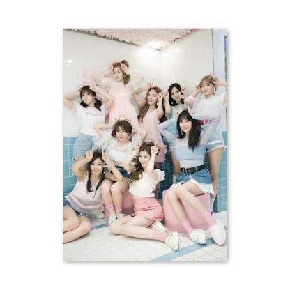 Poster Twice Bleu Rose