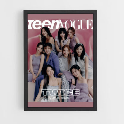 Poster Twice Teen Vogue