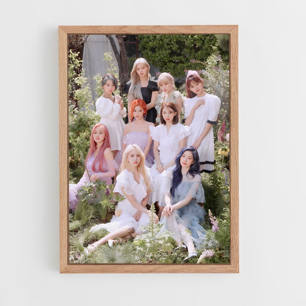 twice-4 cadre Bois clair